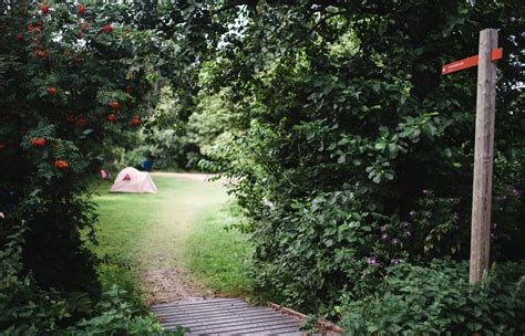 Natuurkampeerterreinen .